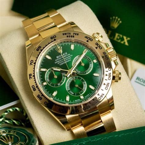 rolex daytona verde prezzo